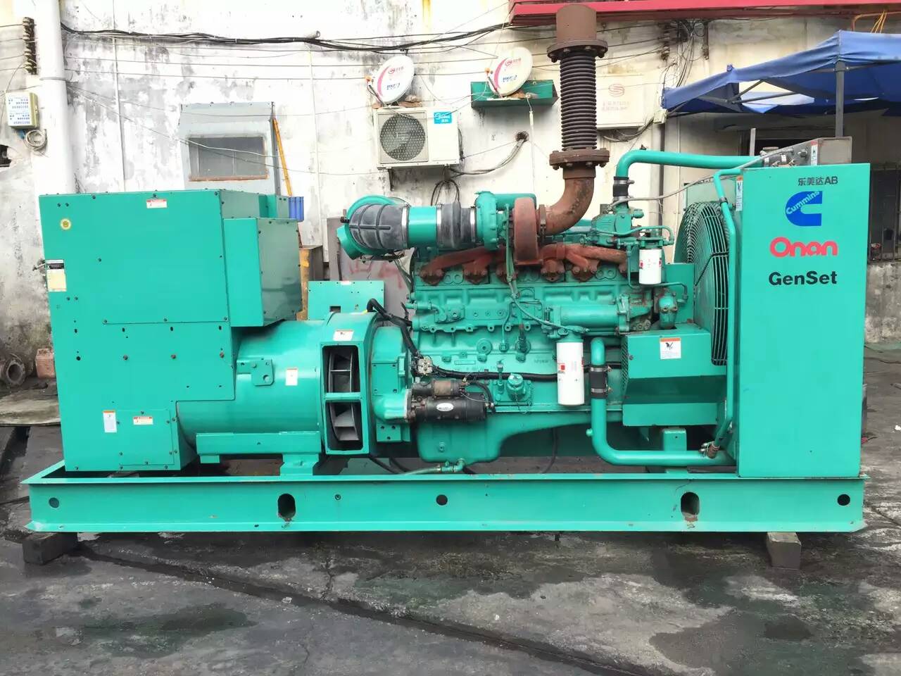 确山租赁发电机-柴油发电机不正常冒烟的原因